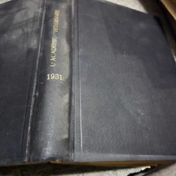 Bulletin de lAcademie Veterinaire de France, anul 1931