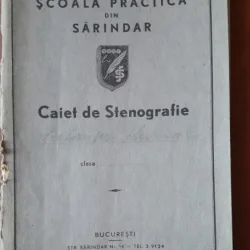 Caiet de stenografie, Serbanescu Alexandru