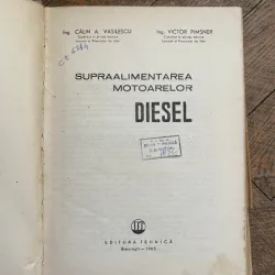 Calin A, Vasilescu Supraalimentarea motoarelor Diesel