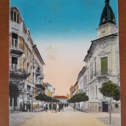 Carte postala, Arad, Baro Eotvos, 1915