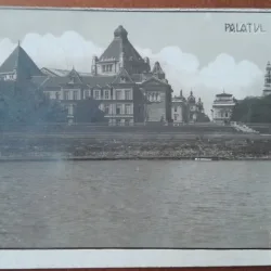 Carte postala, Arad Palatul Cultural, 1930