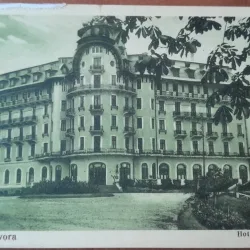 Carte postala, Baile Govora, Hotel Palace, 1936