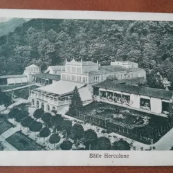 Carte postala, Baile Herculane, 1926