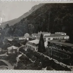 Carte Postala, Baile Herculane, Casino si parcul, 1940