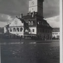 Carte postala, Biserica din Brasov, 1940