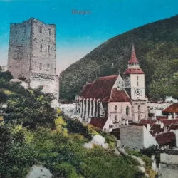 Carte postala, brasov, 1928