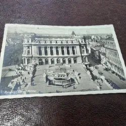 Carte postala Bucuresti Cercul Militar, 1910