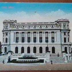 Carte postala, Bucuresti, Cercul Militar, perioada interbelica