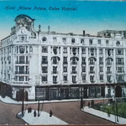 Carte postala, Bucuresti, Hotel Palace, Calea Victoriei, perioada interbelica