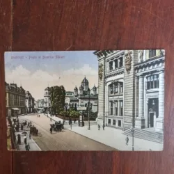 Carte Postala - Bucuresti. Posta si Biserica Slatari
