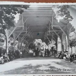 Carte postala, Calimanesti-Caciulata. La sursa, 1938
