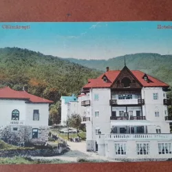 Carte postala, Calimanesti, Hotelul Seltea, perioada interbelica