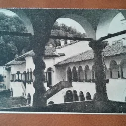 Carte postala, Chiliile Manastirii Horezu, perioada interbelica