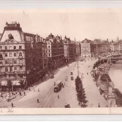 Carte postala circulata in anul 1926 Viena Austria