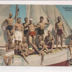 Carte postala circulata in anul 1928 Techirghiol - Eforie