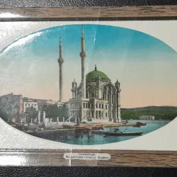 Carte postala, Constantinopole,, MosqueeValide a Ortakcuy Bosphore, color