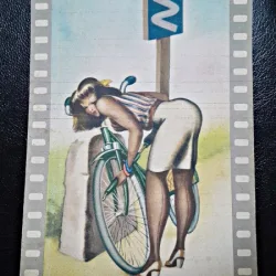 Carte postala cu tema erotica, necirculata, 1942