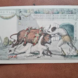 Carte postala, desen 1902