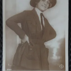 Carte Postala, Eva May, actrita austriaca de film, 1902-1924