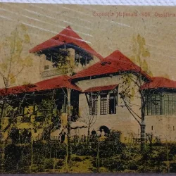 Carte postala Expozitia Nationala 1906, Ospataria Regala