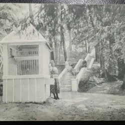 Carte postala, Ferma-Fagaras, Fantana Craiesei, 1927