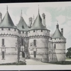 Carte Postala, Franta, Chaumont, le chateau, perioada interbelica