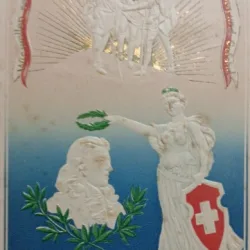 Carte Postala, Friedrich von Schiller dem Sanger Tells, perioada interbelica