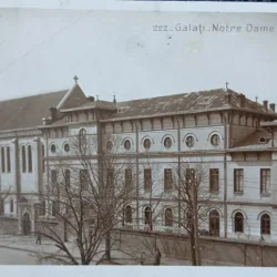 Carte postala, Galati, Notre Dame de Sion, 1930