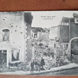 Carte postala, Guerre 1914-1915, Blainville, 1916