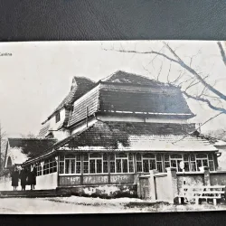 Carte Postala, Imagine din Bazna, R.P.R., circulata