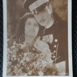 Carte Postala, Joan Crawford actrita americana 1906-1977 si Nils Asther actor american de film 1897-1981