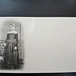 Carte postala la Creche (Deux Sevres), inceput de secol XX