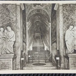 Carte Postala, La Scala Santa, perioada interbelica