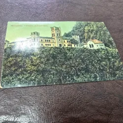Carte postala Manastirea Tismana judetul Gorj, 1911