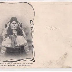 Carte postala necirculata din jurul anului 1900