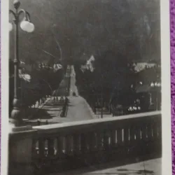 Carte postala, Piatra Neamt, Bulevardul E. Costinescu, 1942