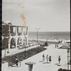 Carte Postala, Plaja si faleza din Maqngalia, 1961
