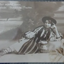 Carte postala, Port national roman, perioada interbelica