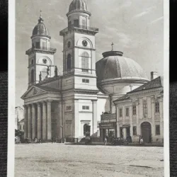Carte postala, Satu Mare, Biserica romano catolica, perioada interbelica