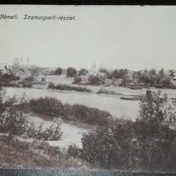Carte postala, Satu Mare, Secțiunea Szamosparti, 1919
