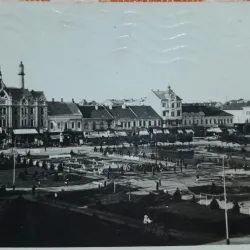 Carte postala, Satu Mare, vedere generala, 1910