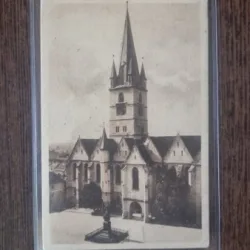 Carte Postala - Sibiu. Biserica Evanghelica Lutherana