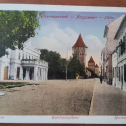 Carte postala, Sibiu, perioada interbelica