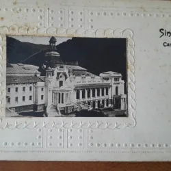 Carte postala, Sinaia Cazinou, perioada interbelica