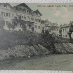 Carte Postala, Slanic Moldova, Vilele Scurtu si Pandrea, 1915