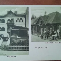 Carte postala, Tusnad Bai, 1926