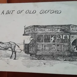 Carte postala, un pic din vechiul Oxford, sfarsit de secol XIX