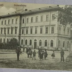 Carte postala, Universitatea din Cernauti, 1926