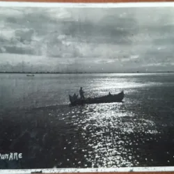 Carte postala, Valcov, Noapte pe Dunare, 1939