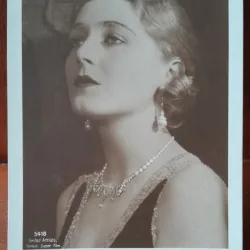 Carte postala, Vilma Banky, actriță de film mut maghiar-american, 1901-1991